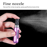 Portable Refillable Mini Perfume Atomizer | Travel-Size Spray Bottle | 5ml | Random Colors view 2