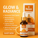 Relax Vitamin C Serum 30ml | Brightening, Firming & Even Skin Tone view 3