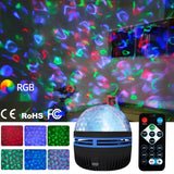 Q6 Mini LED Starry Projection Light with Remote Control | USB Galaxy Night Lamp view 5
