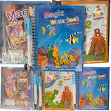 Magic Coloring Book with Water Pen | Reusable & Mess-Free Fun for Kids | Dinosaur & Cartoon Designs view 6