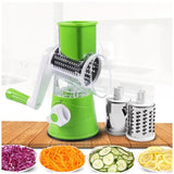 Multi-Functional Tabletop Drum Grater Manual Vegetable Cutter Slicer and Grater for Kitchen view 5