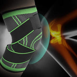 Adjustable 3D Knee Support Band with Patella Gel Pad & Anti-Slip Grip view 6