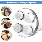 Electric Scalp Massager with 4 Clusters | Rechargeable & Full-Body Relaxation view 1