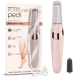 Flawless Pedicure Callus Remover Tool | Rechargeable Cordless Foot Care Kit for Smooth Heels view 1