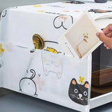 Oven & Microwave Cover | Waterproof Oil Dust Protector with Double Side Pockets view 5