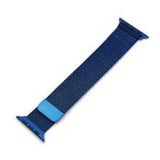 Blue | Apple Watch Milanese Magnetic Loop Strap | Stainless Steel Band  | 42mm / 44mm / 45mm view 3