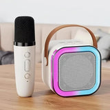 Karaoke Portable Wireless Bluetooth Speaker with Microphone Sound System for Singing and Parties (Random Color) view 5
