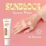 Gluta White SunBlock SPF 60 | Moisturizing & Brightening Sunscreen for All Skin Types view 3