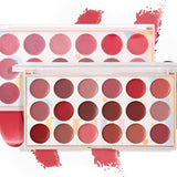 Moccallure Professional 18-Colors Lipstick Kit | Long-Lasting, Hydrating & Compact Makeup Palette view 3