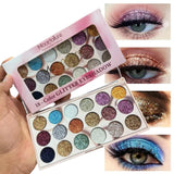 Mocallure 18 Color Glitter Kit | High-Pigment Sparkle Palette for Eyes, Lips & Face Makeup view 1