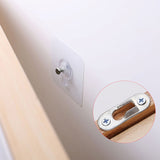 4 PCs Punch-Free Screw Hanger | Non-Marking Wall Hook Stickers | Heavy-Duty Picture & Decor Holder view 5
