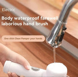 5-in-1 Rechargeable Magic Brush | Handheld Electric Scrubber | 360° Rotating with 3 Replaceable Multipurpose Brush Heads view 6