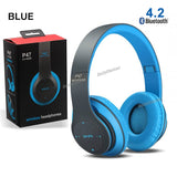 P47 Wireless Headphones | Bluetooth Foldable Headset | Stereo Sound | FM Radio & TF Card Support | Built-in Microphone view 4
