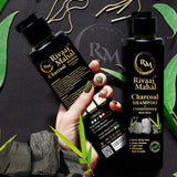 Rivaaj Mahal Charcoal Shampoo + Conditioner 2-in-1 | Black Shine Formula view 5