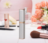 2-in-1 Flawless Facial Hair Remover & Eyebrow Trimmer | USB Rechargeable, Painless & Portable | Silver Color view 5