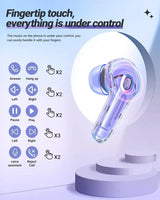 Air 39 Transparent Bluetooth Earbuds – Super Bass, ENC Noise Reduction & HD Calling | Bluetooth 5.3 view 5