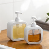 Portable Refillable Soap Dispenser Bottle | 300ml 500ml Clear Pump Bottle for Kitchen Bathroom Shower Lotion Shampoo view 4