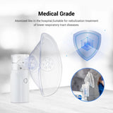 Portable Rechargeable Nebulizer Machine Asthma Inhaler 0.5L for Kids and Adults view 3
