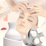 Electric Scalp Massager with 4 Clusters | Rechargeable & Full-Body Relaxation view 5