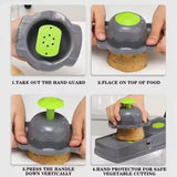14-in-1 Mandoline Slicer & Vegetable Chopper | Multifunctional Food Cutter & Grater view 6