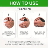 Sugar Control LI4 Acupressure Hand Clip | Stress & Migraine Relief | Random Color view 5