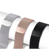 Grey | Apple Watch Milanese Magnetic Loop Strap | Stainless Steel Band  | 42mm / 44mm / 45mm view 3