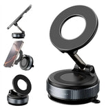 Foldable Magnetic Car Phone Holder | 360° Rotating Suction Mount, Universal view 2