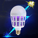 2-in-1 LED Mosquito Killer Bulb | 15W Insect Zapper Light | Silent, Odorless, Energy Saving view 2