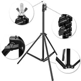 7 Ft Ring Light Stand for Photography & Video | Professional Grade Adjustable Stand view 3