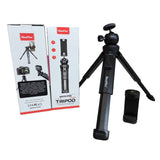 NeePho NP-999s 2-in-1 Selfie Stick & Tripod | Adjustable Height, Bluetooth Remote | Universal Smartphone & Camera Mount | Lightweight & Portable view 3