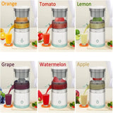 Portable Electric Citrus Juicer | USB Rechargeable Hands-Free Fruit Extractor for Fresh Juice Anywhere view 5