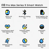 i10 Pro Max Smart Watch Series 9 | Bluetooth Calling, 2.19" HD Display, Fitness & Health Tracker view 4