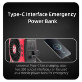 Multipurpose Rechargeable Desk & Camping Fan with LED Light, Flashlight & Power Bank view 3