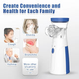 Portable Rechargeable Nebulizer Machine Asthma Inhaler 0.5L for Kids and Adults view 2