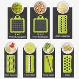 16-in-1 Mandoline Slicer & Vegetable Chopper | Multifunctional Food Cutter & Grater view 5