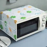 Oven & Microwave Cover | Waterproof Oil Dust Protector with Double Side Pockets view 3