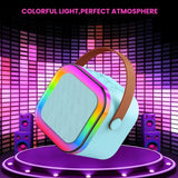 Karaoke Portable Wireless Bluetooth Speaker with Microphone Sound System for Singing and Parties (Random Color) view 3