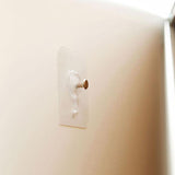 4 PCs Punch-Free Screw Hanger | Non-Marking Wall Hook Stickers | Heavy-Duty Picture & Decor Holder view 3