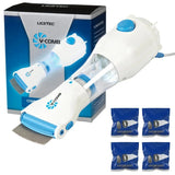 Electric V-Comb Anti Lice Machine | Chemical-Free Safe Lice & Egg Removal Device view 2
