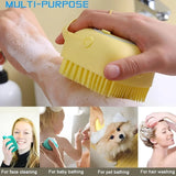 Soft Silicone Bath Brush with Hooks | Baby & Adult Body Scrubber | Random Color | With Box view 4