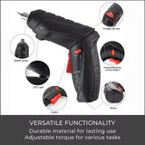 47-Piece Foldable Wireless Electric Screwdriver Kit with Adjustable Torque & USB Charging view 6