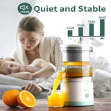 Portable Electric Citrus Juicer | USB Rechargeable Hands-Free Fruit Extractor for Fresh Juice Anywhere view 3