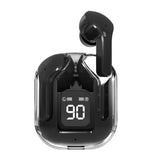 Air31 Earbuds Wireless | Crystal Transparent Bluetooth 5.3 | LED Display | Heavy Bass Stereo Sound view 3