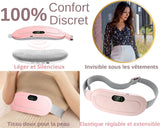 Digital Period Heating Pad & Vibrating Belt | Fast Menstrual Cramp Relief | Rechargeable & Portable view 5