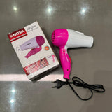 Nova NV-1290 Foldable Hair Dryer | 1000W Hot Air Styling & Quick Drying Machine view 3