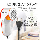 Nova Electric Lint Remover NLR-208 | High Quality Fabric Shaver for Wool & Clothes | Rotary Sharp Blades view 4