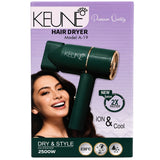 KEUNE A-19 Hair Dryer | 2500W Professional Salon Hair Dryer | 2X Faster Drying | Hot & Cold Air | Ionic Hair Care view 5