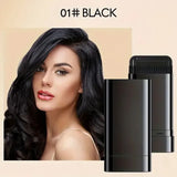 Black Temporary Hair Color Stick  | Long-Lasting Gray Coverage Hair Touch-Up Wand | Compact Size | 20g view 3