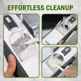 Brava Spring Vegetable Slicer Chopper | Manual Mandoline Cutter / Grinder | Multi-Function Fruit  &  Vegetable Slicer view 6