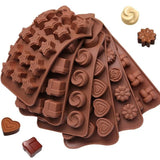 Silicone Chocolate Molds Shapes | Non-Stick Candy & Cake Making Mold for Kids & Adults | Random Shapes view 1